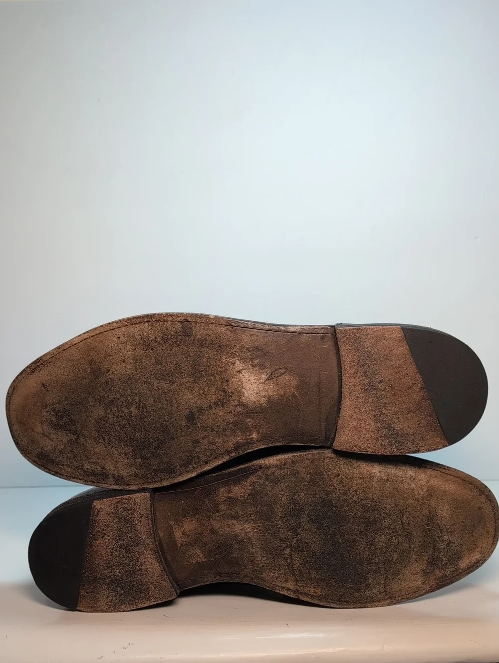 Frye Black Leather Chukka Lace-Up ankle Boots mens size 13